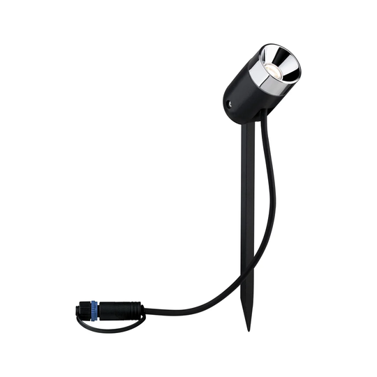 Outdoor Plug & Shine Anthracite 24V Plug-in Integrated LED Spot Light