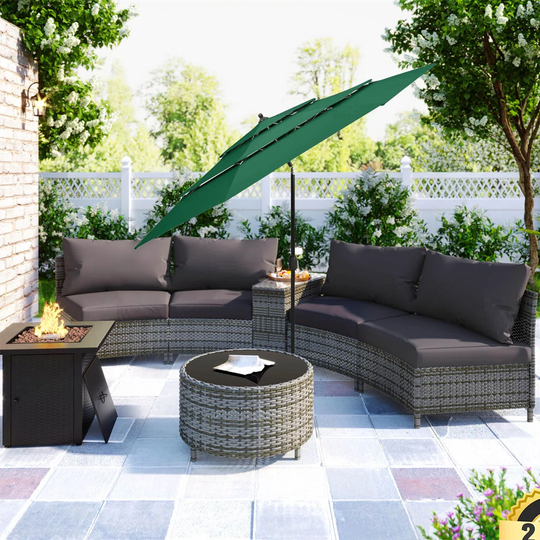 Agha 3m Traditional Parasol