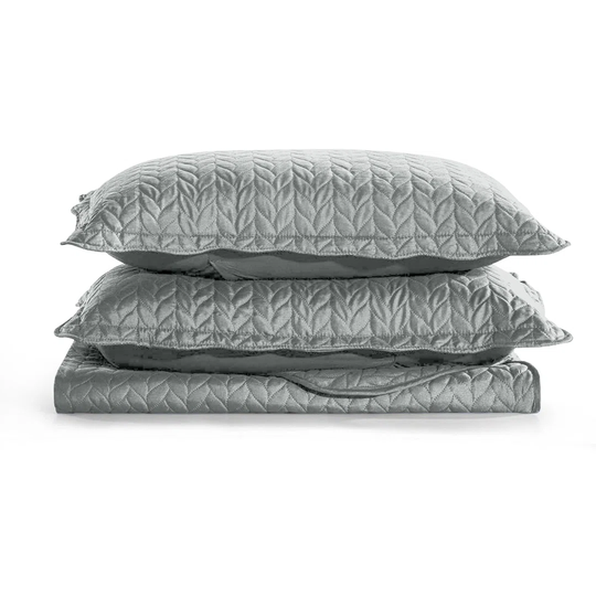 Nedmond Embossed Bedspread Set with 2 Pillow
