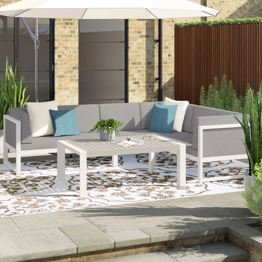 Backes 6 - Person Sofa with Cushions