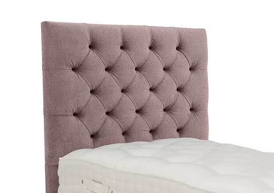 Millbrook - Minley Floor Standing Headboard - Single - Purple