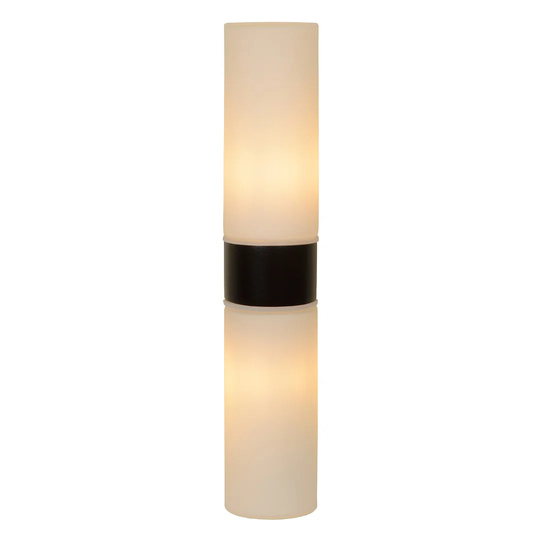 Jesse 2-Light Dimmable Black Wall Light