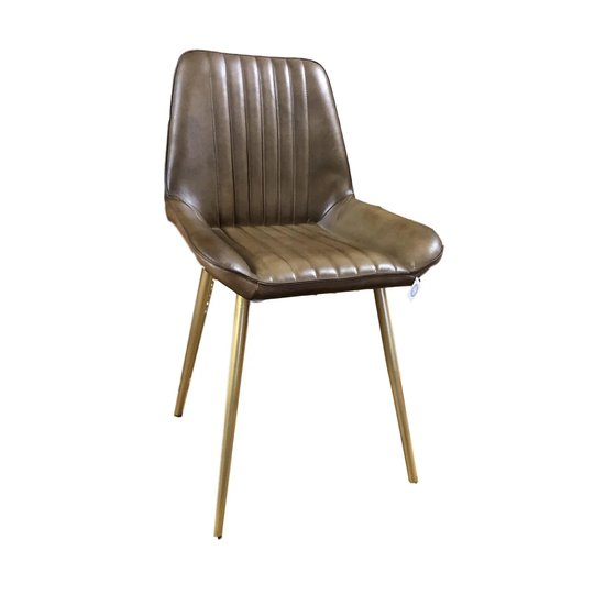 Knutsford Genuine Leather Upholstered Dining Chair