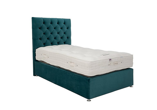 Millbrook - Hampshire 8000 Divan Set - Single - Teal