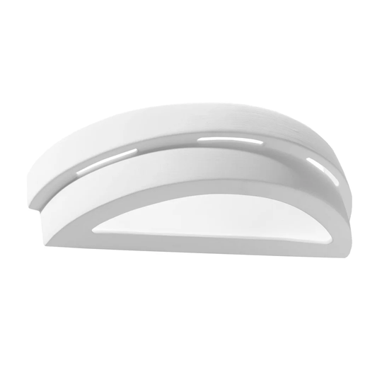 Helios 1 - Light White Flush Mounted Sconce