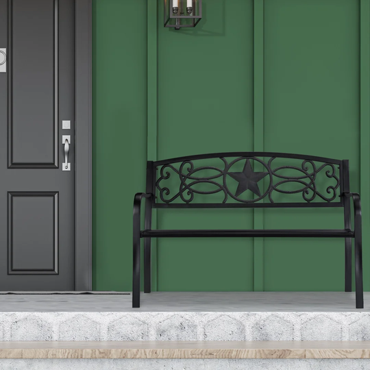 Guerro Steel/Cast Iron Bench