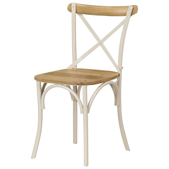 Dining Chairs 2 Pcs Solid Mango Wood