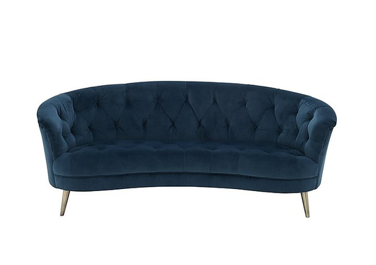 Alexander and James - Soho 3 Seater Fabric Sofa - Blue