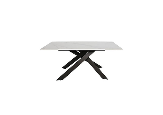 Samurai Coffee Table with White Stone Top