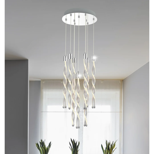 Schweinzger 9 Light LED Cluster Pendant