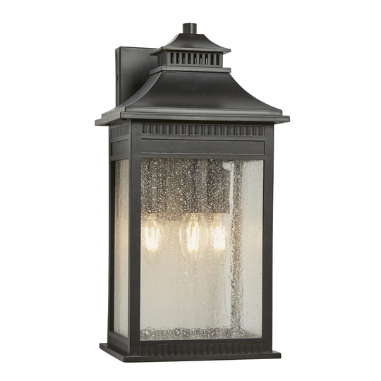 Estrella 3 Light Outdoor Wall Lantern