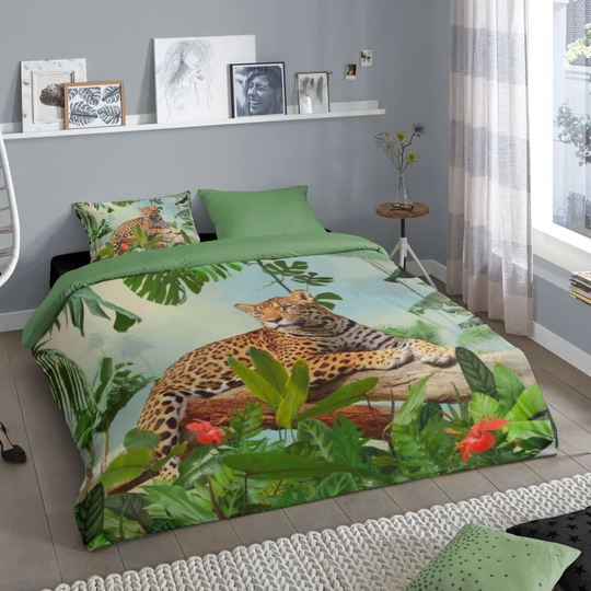 Good Morning Duvet Cover Jungle Multicolour