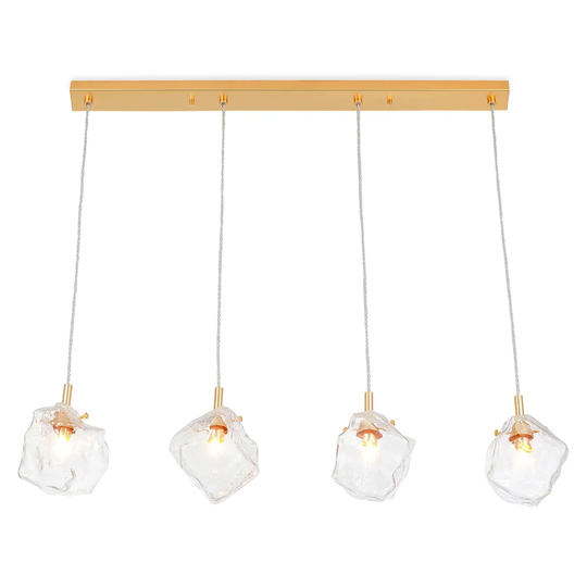 Tyne 4 - Light Kitchen Island Teardrop Pendant