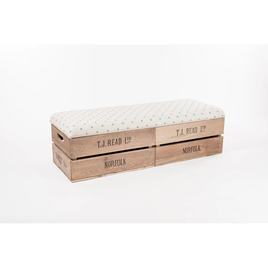 Apple Crate Storage Bench
