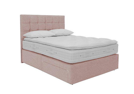 Hypnos - Bespoke Luxury Divan Set - Double - Pink