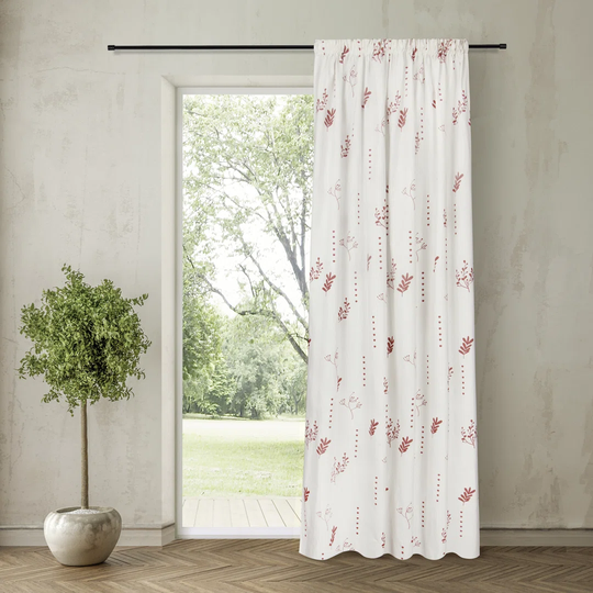 Parker Pencil Pleat/Slot Top Room Darkening Curtain