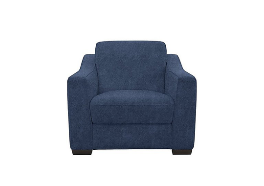 Optimus Fabric Armchair - Blue