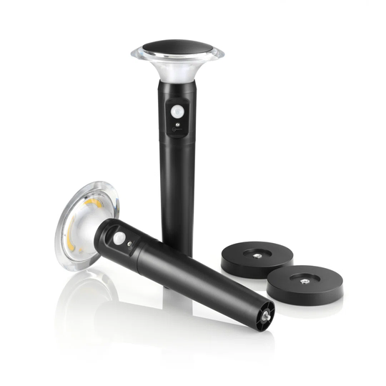 Alajhia Black Battery Powered Pathway Lights