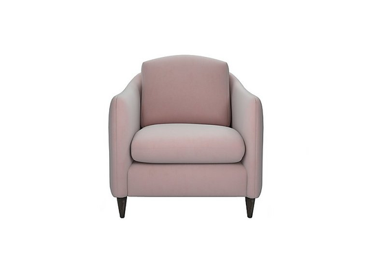 The Lounge Co. - Lorrie George Fabric Armchair - Pink