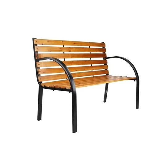 Hi Park Bench Brown 122 x 60 x 81cm
