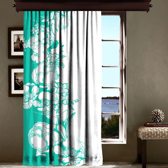Tiradentes Track Insert Room Darkening Single Curtain