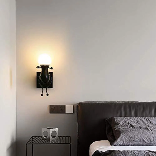 Robertsville 1 - Light Black Armed Sconce