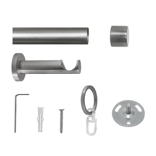 Mesh Curtain Pole Set