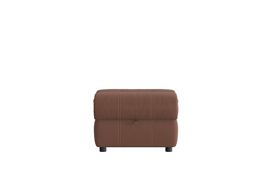 Moreno SD Fabric Footstool - Brown