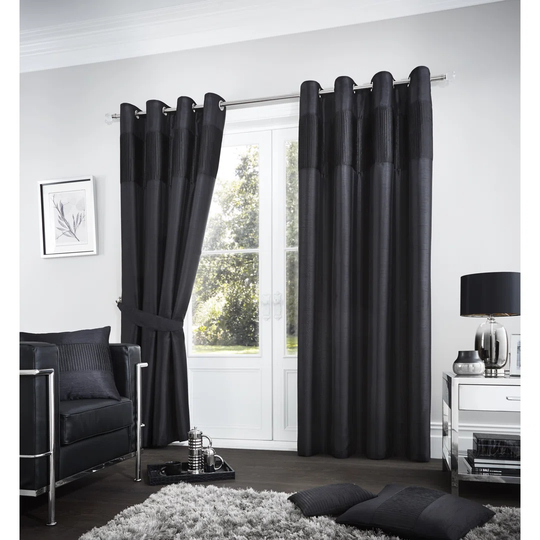 Chasse Eyelet Room Darkening Curtains