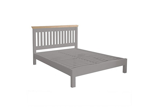 Ottaway Bespoke Slatted Bed Frame - King Size - Grey