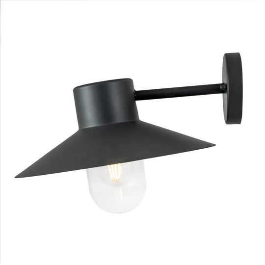Ivy Dark Grey 22cm H Outdoor Fisherman Light