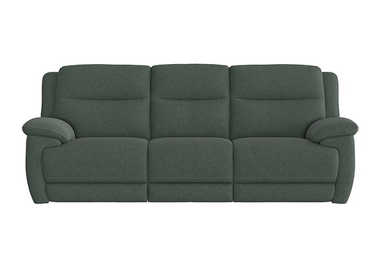 Touch 3 Seater Heavy Duty Fabric Sofa - Green