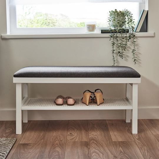 Charlie Wood Storage Bench