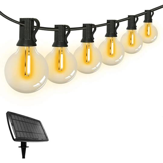 Jellico 1070m Solar Powered 32 - Bulb Festoon Lights String Light (End to End Connectable)