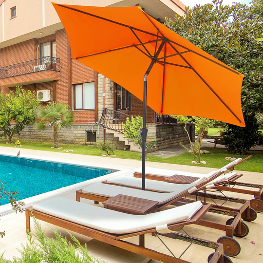 Circleville 2.7m x 2.7m Rectangular Garden Parasol