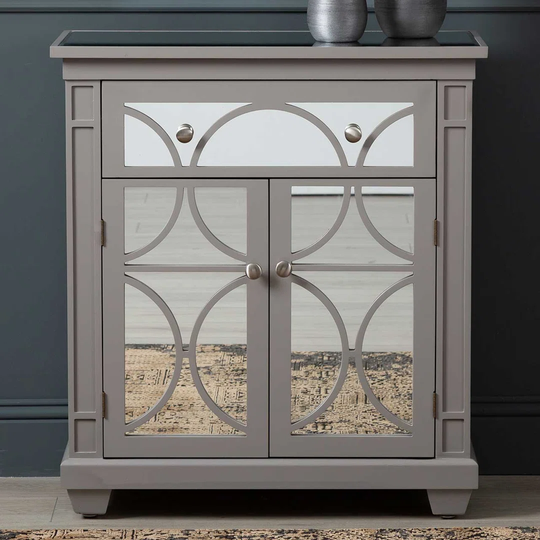 Brueck 81cm Wooden Sideboard for Living Room Furniture, 2 Door 1 Drawer Buffet Cabinet