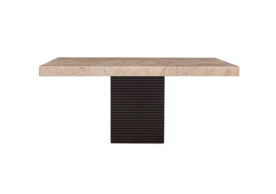 Stone International - Adriana Rectangular Marble Dining Table