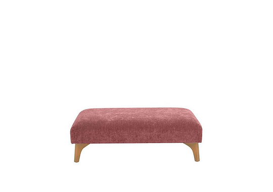 Country Collection Accent Footstool - Pink