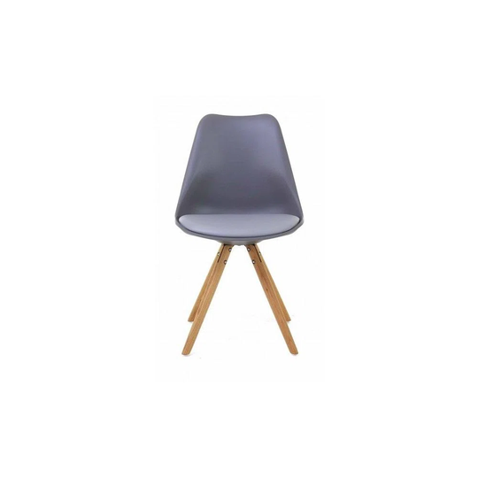 Design Chair Cross (Set Of 2) Gray