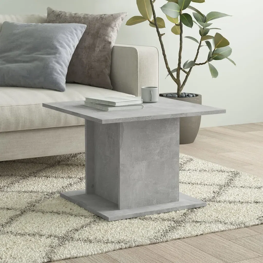Ebern Designs Coffee Table High Gloss White 55.5X55.5X40 Cm Chipboard
