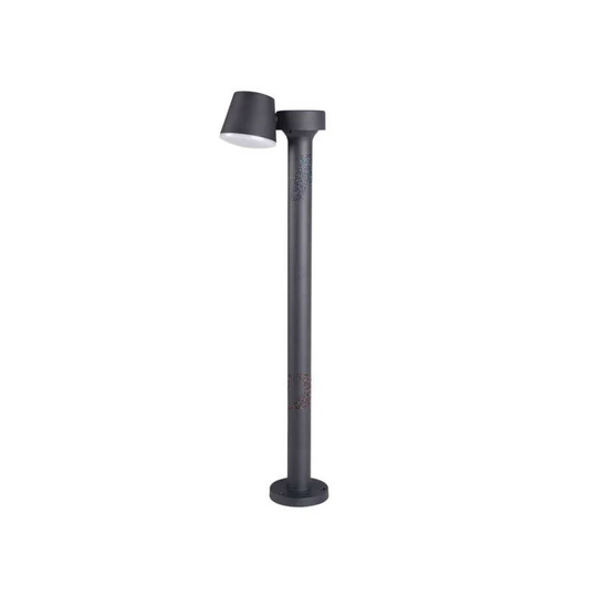 Aurellia Black Integrated LED Metal Bollard Light