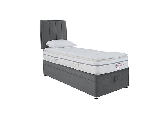 Sleepeezee - Memory Touch 2200 End-lift Ottoman Divan Set - Single