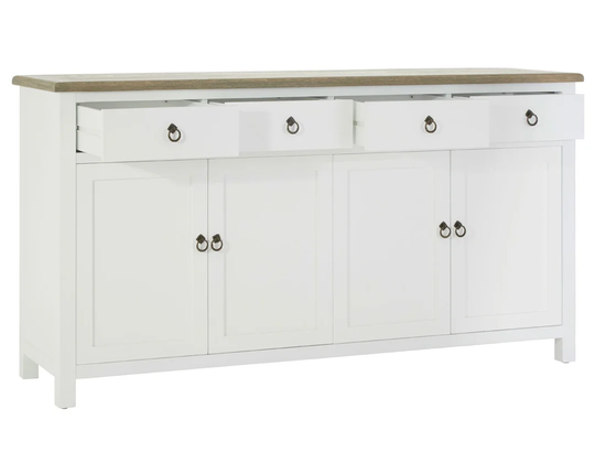 Best 180 Cm Wide 4 Drawer Sideboard