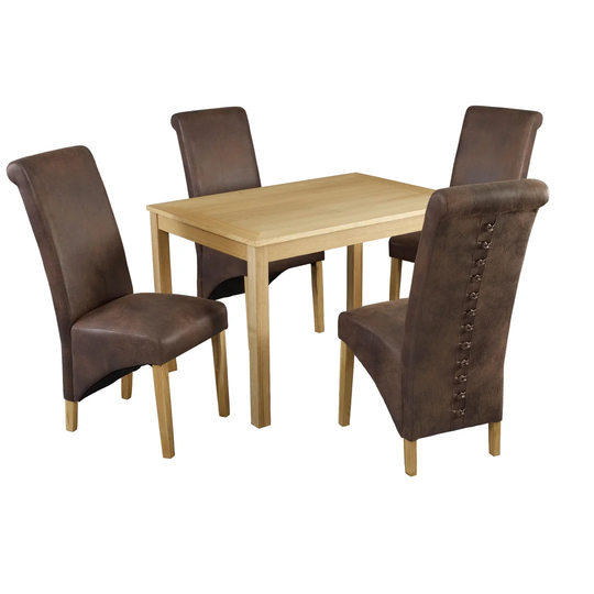 Dining Table with 4 Chairs