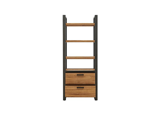 Earth Bookcase with Drawers