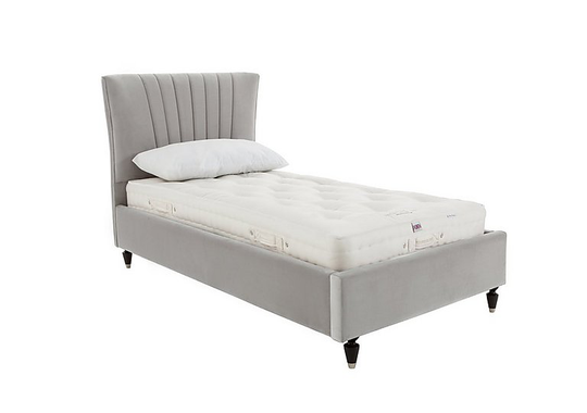 Narla Bed Frame - Single - Silver