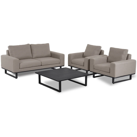 Lyndhurst Outdoor Fabric 2 Seat Sofa Set