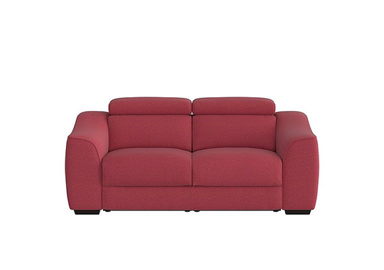 Elixir 2 Seater Fabric Sofa - Red